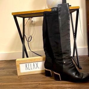 DKNY black boots size 7.5